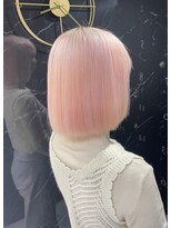 ジーナ 名駅(XENA.)&nbsp;《XENA/YURI28》ホワイトブロンドに落ちるペールピンク