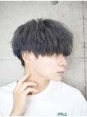 熊本メンズカラー ハイトーンカラー グレージュ MEN'S HAIR