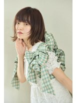 プティパ 水戸内原店(petit-pas) レイヤーボブ×ベージュカラー