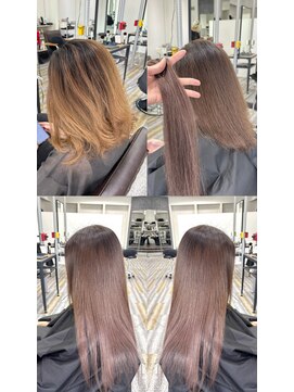 アフューズバイストゥー(Vfuse by StueW) 中毒者続出☆最高級エクステ37/髪質改善/ブリーチ/ケアブリーチ