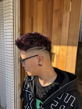 アンドチル(And Chill) ツイストハイライトフェードスタイル