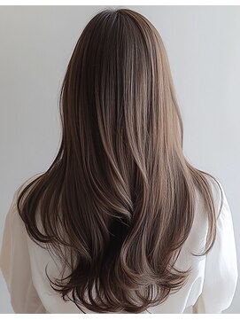 ピーチ バイ ニューヨークニューヨーク(a Peach by NYNY) 大人可愛い大人美人ふんわりカール小顔カットショコラアッシュ