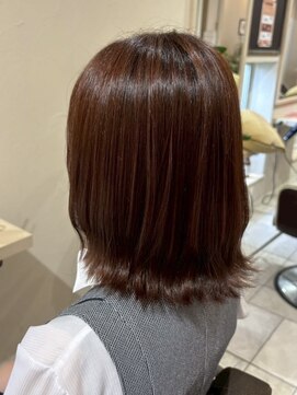 こっくりブラウンカラー