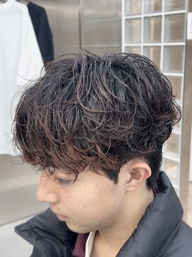 フィフスパーク(fifth PARK) 渋谷シャドウパーマ波巻きパーマルーズパーマメンズマッシュ