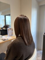 ソイクフ 四条大宮店(SOY-KUFU)&nbsp;20代30代40代◎似合わせカットダークアッシュ大人ガーリーヘア