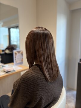 ソイクフ 四条大宮店(SOY-KUFU) 20代30代40代◎似合わせカットダークアッシュ大人ガーリーヘア