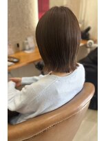 ヘアメイクアモーレ 光の森店(Hair Make Amore)&nbsp;美髪再生カラー×シナモンベージュ