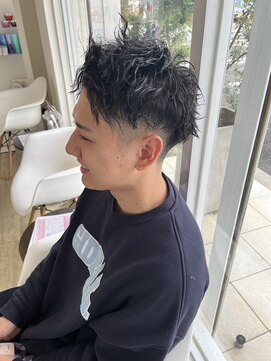 ルシードスタイル　ムースユイット(LUCIDO STYLE mousse8) 【メンズパーマ】ツイストパーマ