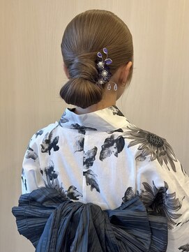 綾橘 浴衣着付＆ヘアセット　［所沢］