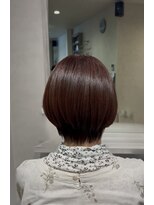 プーパ ヘアーユニ(pupa hair uni) ローズピンク艶カラー