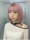 ピンクカラー/ハイトーンカラー/ペールピンク/錦糸町