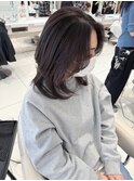 ＼髪質改善/抜け感レイヤー/シアーグレージュ/30代／
