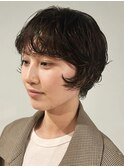 ショートパーマショートヘアボブパーマレイヤーパーマ