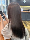 上品な大人色☆黄色味嫌い必見！“ラベンダーブラウン”