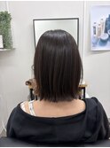ダークパープル/ナチュラルショート/ミルクブラウン/夏/川崎店