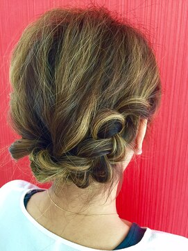 ラピア(Lapia) ルーズ編み込み