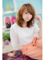 ミック ヘアアンドビューティー 大山店(miq  Hair&Beauty)&nbsp;ふわ軽♪ミディアムレイヤー