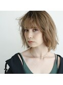 自然体がいい◎オトナ女子のラフニュアンスボブ【Cura山口】