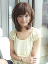 《AFLOAT裕二朗》大人女性,ミセス世代に支持◎髪型ミディアム142