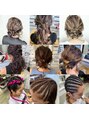 トリニティ(trinity)&nbsp;ゆるふあヘアアレンジ・編みこみ、巻き髪、コーンロウまで対応☆