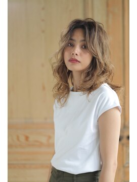 ヘア ラボ ニコ 藤沢店(hair Labo nico...) バレイヤージュ