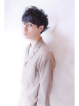 ブーケ(BOUQUET) 外ハネ・サイドパート・ナチュラルパーマ