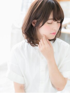 モッズヘア 越谷(mod's hair) ★耳かけひし形シルエットミディアムウルフ20代30代40代★7
