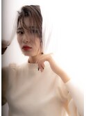 《hair make No.8・中村》シースルーバング