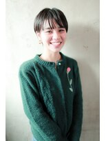 フィルドール(fild'or) 【黒髮マニッシュなショートスタイル】ダークアッシュ×マッシュ