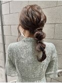 【RECIEL伊勢 鬼島】結婚式ヘアセット*パーティヘアセット