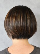 ルルン(Lu-Lun)&nbsp;【Lu-Lun】白髪ぼかし脱白髪染めハイライト×大人ボブ