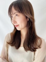 ケーツー心斎橋 クイーンズガーデン バイ ケーツー(K two QUEEN'S GARDEN by K two) 外ハネ上品くびれミディアム*フェミニン*ダークアッシュ2/心斎橋