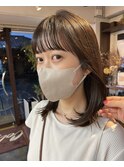 写真からでも伝わるツルッと髪に♪