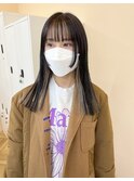 ブルーブラック×ホワイトベージュ
