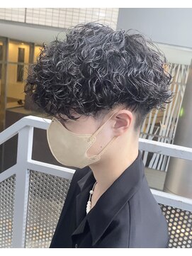 リベル(LIBER) 八王子/八王子駅/波巻きスパイラルパーマ/メンズパーマ/眉毛