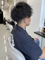 フラッグヘアー 博多駅前店(Flag HAIR) 縦落ちツイスパ