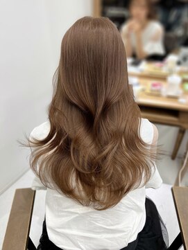 ハピネス 梅田茶屋町店(HAPPINESS) 韓国くびれロング レイヤーオルチャン小顔前髪 艶髪 髪質改善