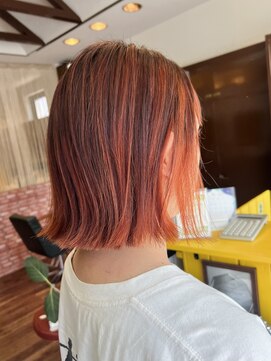 リン(Lin.) Orange!インナー×ハイライトカラー 【りんりん】