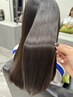 プレミアム髪質改善ストレート+カット￥33000→￥26400