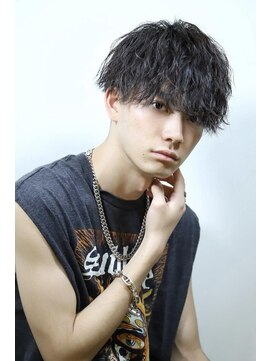 リップス レイ ギンザ(LIPPS Ray GINZA) 無造作　ツイスパ　ツーブロック　刈り上げ