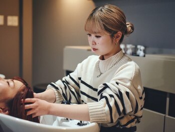 エニィ 錦糸町(enny)の写真/錦糸町駅徒歩4分★月一のヘッドスパで頭皮環境改善へ！お客様一人ひとりに合わせた施術でキレイな髪質へ☆