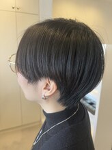トンネルヘアー(Tunnel hair) ハンサムショート