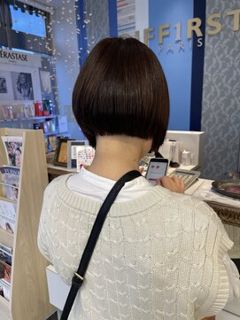 コワファースト 大分(COIFF1RST) 首元すっきり！ミニボブ