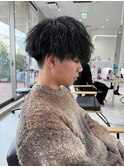 刈り上げマッシュ/ツイストスパイラルパーマ