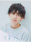 ツーブロック×ミックスラフパーマのおしゃれショート