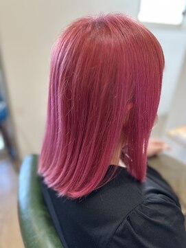 ケイズプラスカラン(HAIR AND MAKEUP K's PLUS calin) ハイトーンピンク