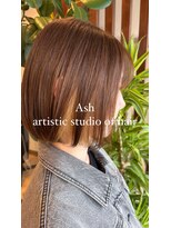 アッシュ アーティスティック スタジオ オブ ヘア(Ash artistic studio of hair)&nbsp;ボブ×インナーカラー