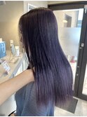 ロング ケアブリーチ ラベンダーブルー