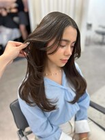 ユーフォリア 渋谷グランデ(Euphoria SHIBUYA GRANDE)&nbsp;オリーブベージュ　オリーブグレージュ　透明感カラー　YUKI