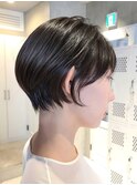 くびれショート/大人ショート/ショートボブ/簡単スタイリング
